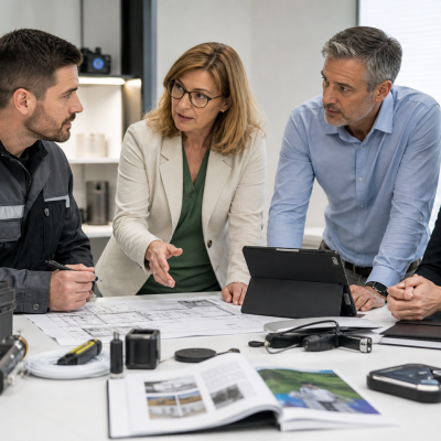 Atelier professionnel Viva Protect avec experts comparant des solutions de lutte antiparasitaire