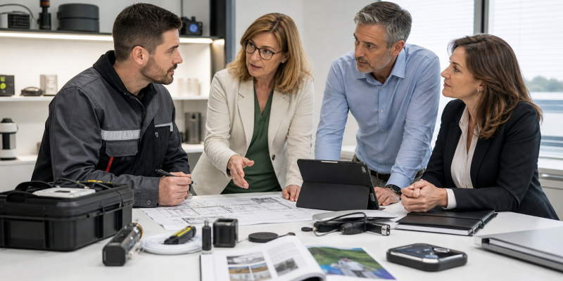 Atelier professionnel Viva Protect avec experts comparant des solutions de lutte antiparasitaire